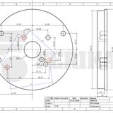 Hydraulic oil tank with side flange 160L 620x675x450 - 620x675x450